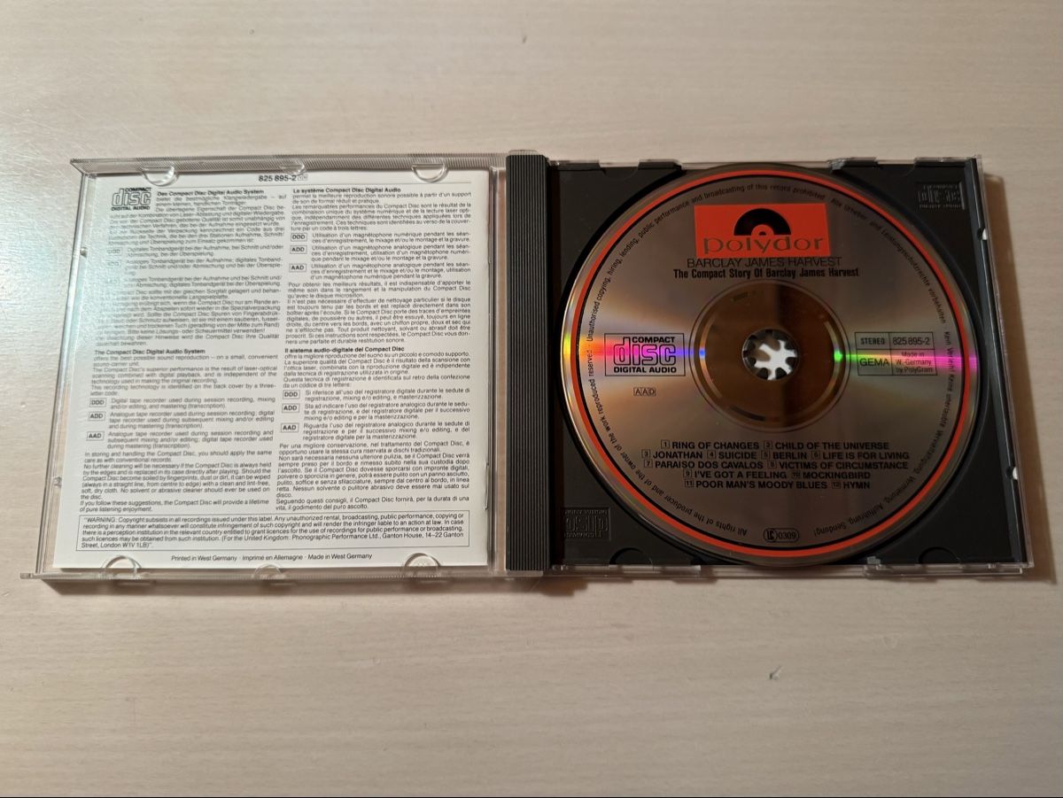 CD: Barclay James Harvest CD - The Compact Story, – Usato da Oberried Brienz venduto da Chyara 2