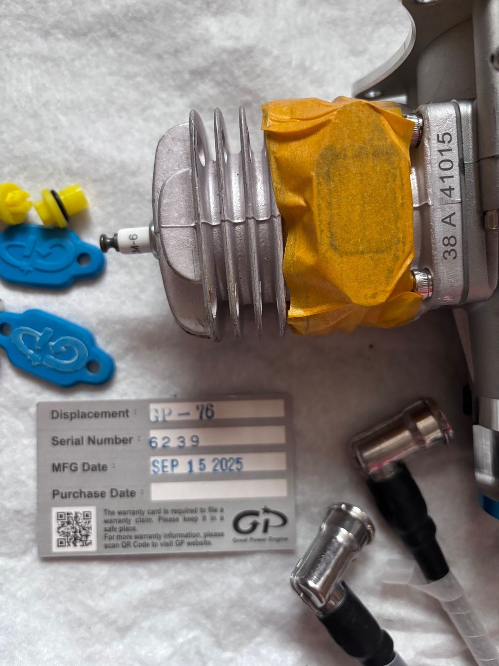 Modellismo RC: Moteur essence 2 temps GP76 - Great Power Engine – Usato da Genève venduto da Sabgoblin 1