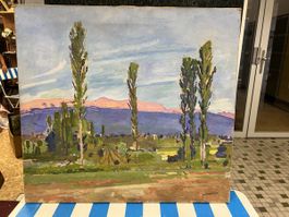 HENRI CLAUDIUS FORESTIER (1875-1922)HUILE SIGNÉE