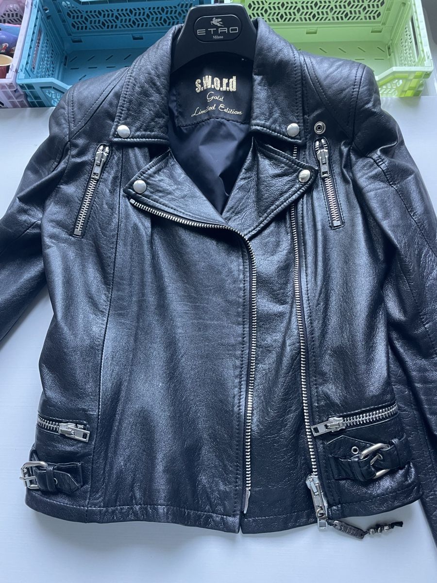 Giacche: SWORD Gold Leather Jacket limited edition – Usato da Zürich venduto da iul_9htt 3