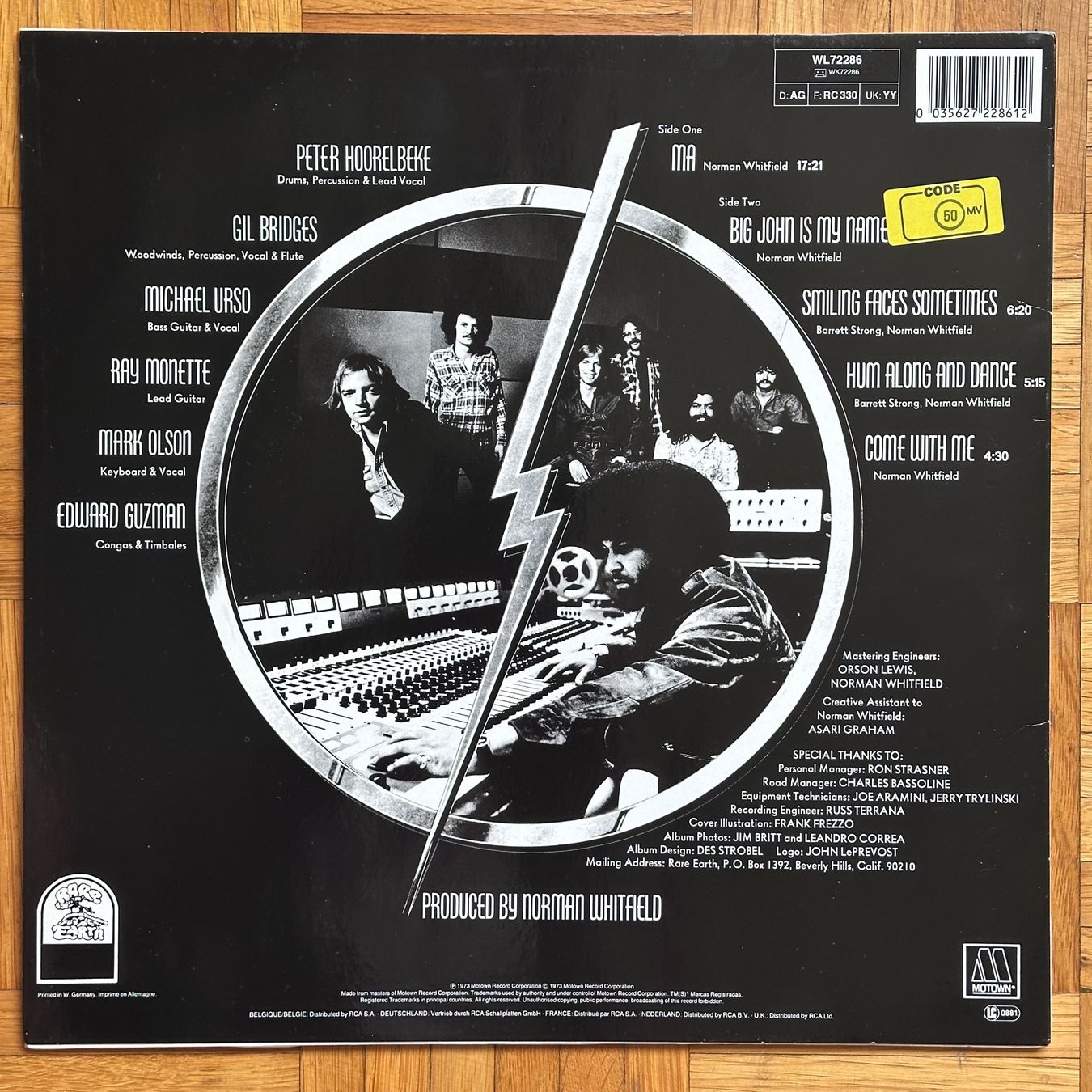 Dischi in vinile: LP - Rare Earth – Ma – Usato da Breganzona venduto da Onairda75 1