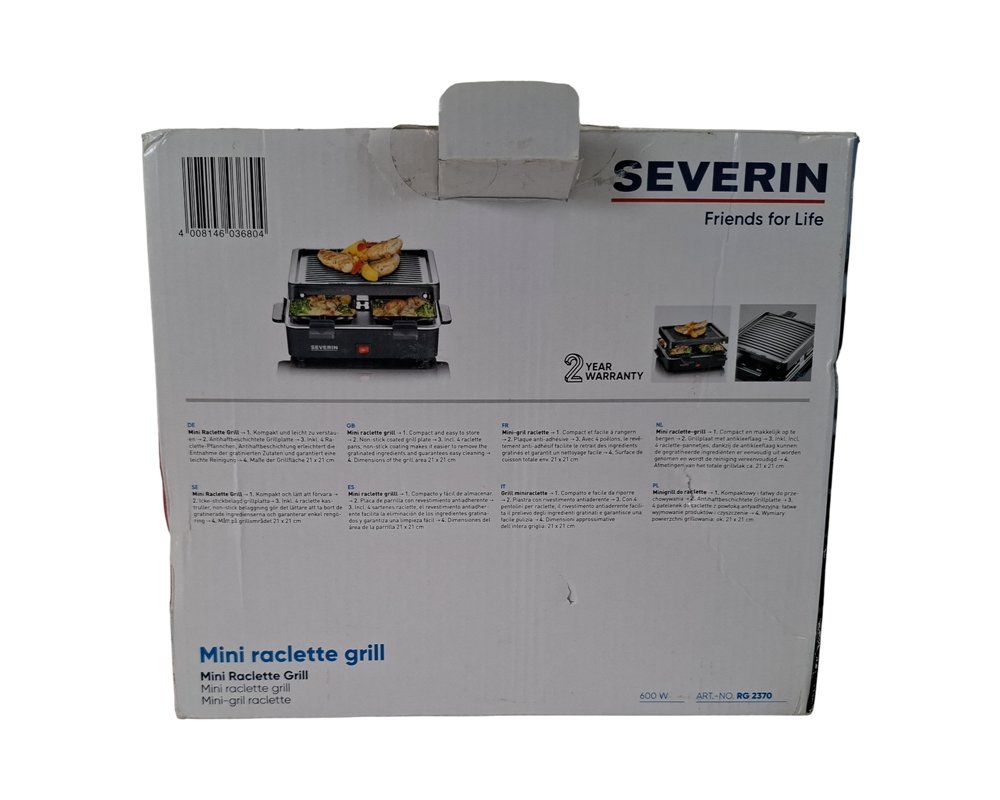 Küchengeräte: SEVERIN Mini Raclette Grill – Neu (gemäss Beschreibung) aus Wil SG von Restwert_Wil 2