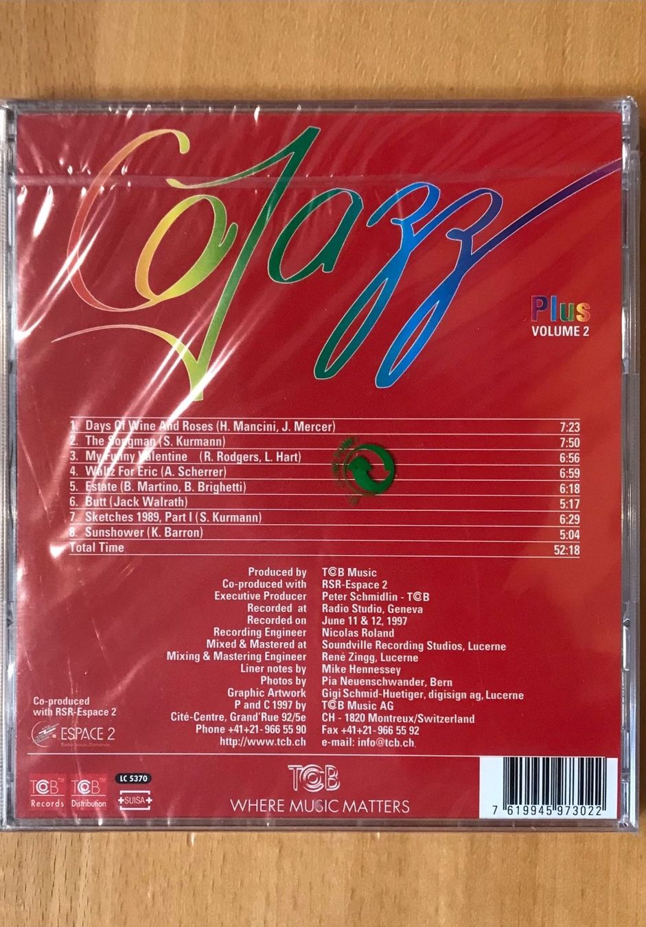 CD: Originalverpackt CD Cojazz - Cojazz Plus Volume 2 – Nuovo e nell'imballaggio originale da Zürich venduto da tomakomai 1
