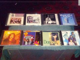 8 Musik-CD'S  verschiedener Musikrichtungen