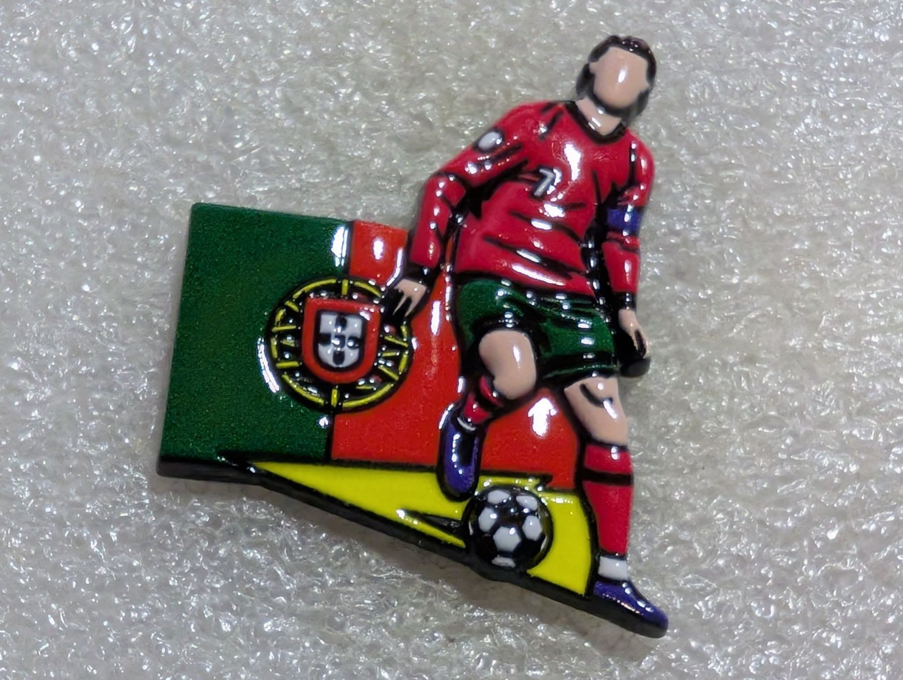Placchette & Badge: Ansteckpin 16: Fussballstar – Usato da Oppligen venduto da Pin-Fall-Shop