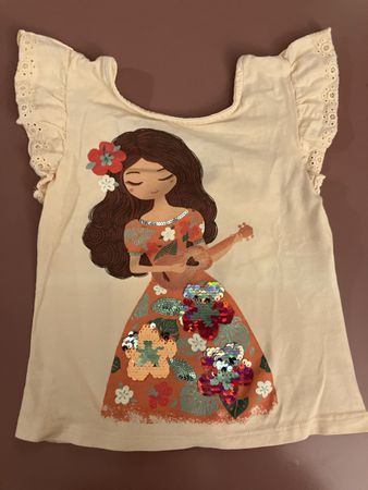Palomino T-Shirt, Gr. 110, Sommerliches Motiv, Top Zustand