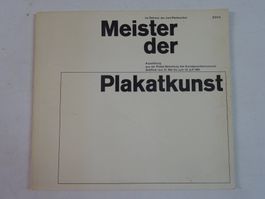 Katalog Meister der Plakatkunst - Ausstellungskatalog 1959