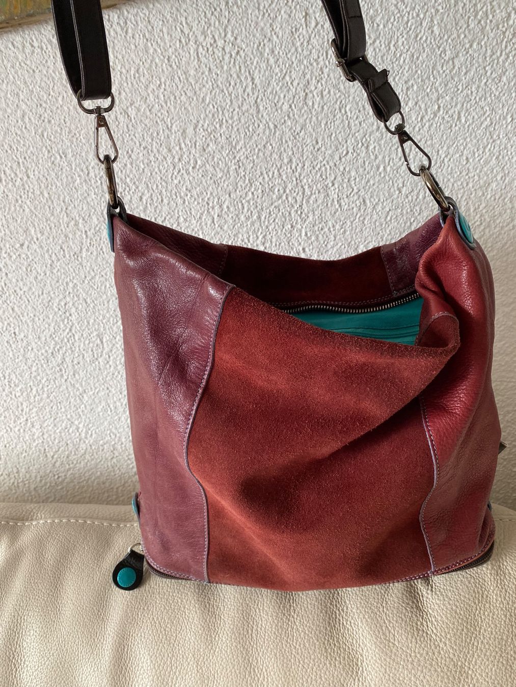 Gabs Borse da donna: GABS Leder-/Wildleder Tasche – Usato da Besazio venduto da lionheart63 1