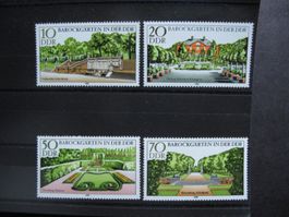 DDR 1980 Barockgärten  **