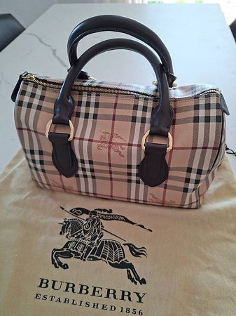 Sac à main  Burberry Bowling, état de neuf
