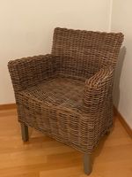 Sessel Rattan natur robust guter Zustand