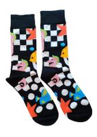 Socken Schach/Fische/Seepferdchen/Seestern
