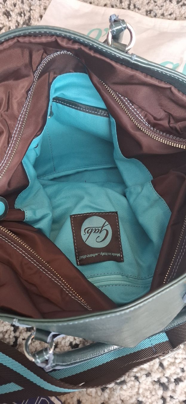 Gabs Borse da donna: Gabs Shopper grün/blau/braun – Usato da Ried-Brig venduto da Allerlei-2026 2