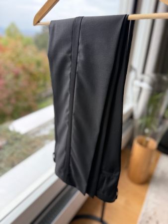 Damen Hose (Tuxedo) schwarz - COMPTOIR DES COTONNIERS