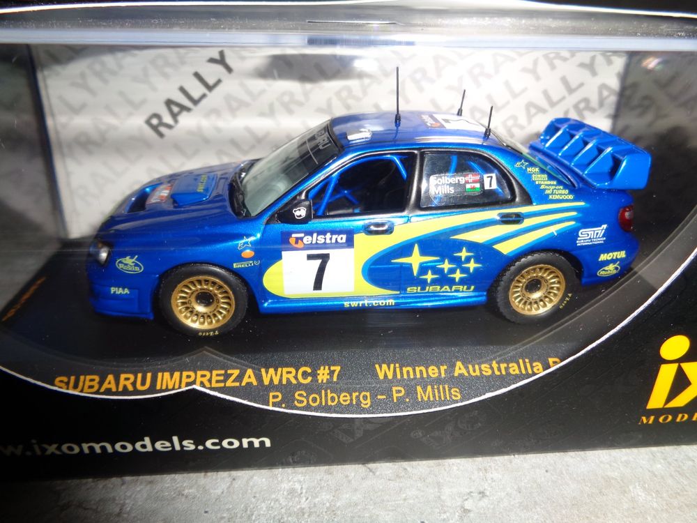 Ixo 1:43 Subaru Impreza WRC Peter Solberg Rallye 2003 (Neu und ...