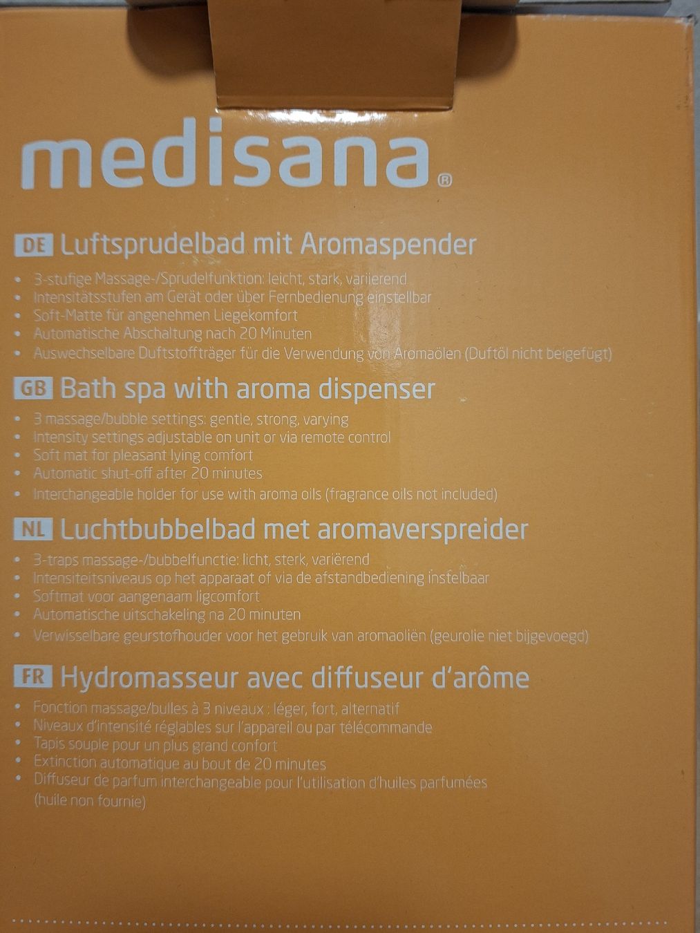 Medisana Altro per la cura del corpo: Medisana Luftsprudelbad – Usato da Luzern venduto da LukiMeini 1