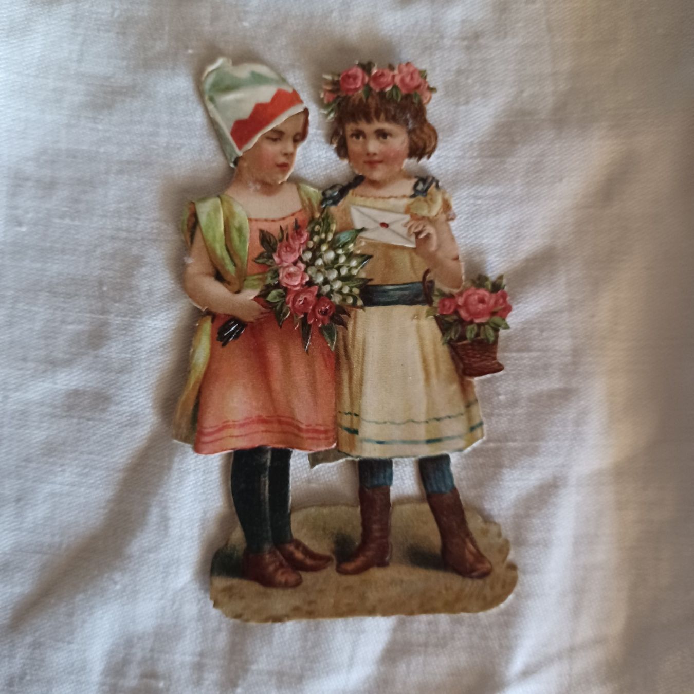 Tutte le decorazioni: alte Oblade Blumenmädchen (2) – Usato da Abtwil SG venduto da luupsy