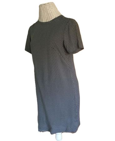 Schwarz-weisses Kleid von H&M Gr. XS - 260382