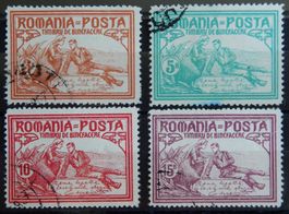 Rumänien Kat. 169-172 gest. 1906 Kat. 35 Euro