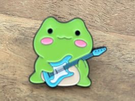 Pin Frosch Gitarre
