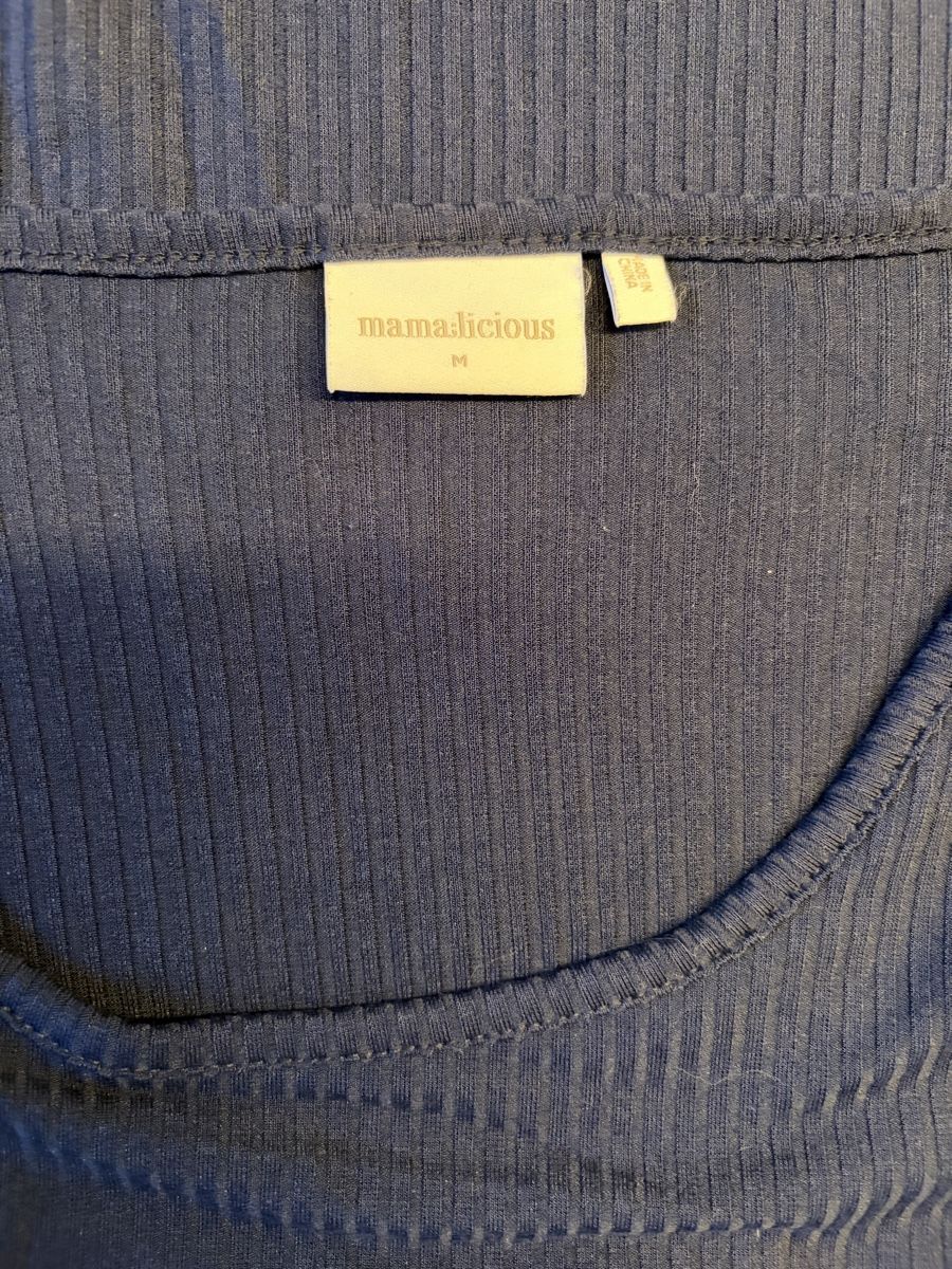 Mamalicious Vestiti: MamaLicious Stillkleid, dunkelblau – Usato da Aesch BL venduto da Kliana 1