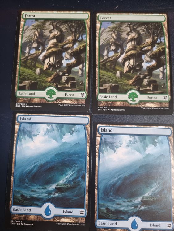Magic The Gathering Full Art Land Cards Kaufen auf Ricardo