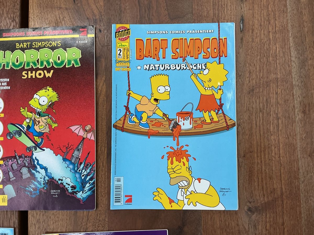 Comics: 5 Simpsons Comics Bart Simpson Krusty – Gebraucht aus Emmen von Veneo.c 3