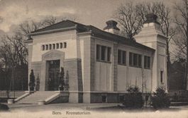 Alte Ansichtskarte: Krematorium Bern ca. 1920