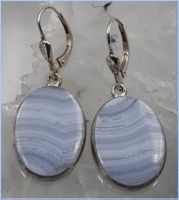 Chalcedon Ohrhänger 925 Silber
