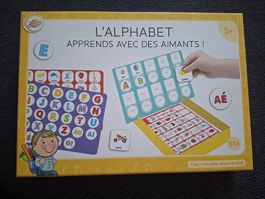 Jeu L'Alphabet aimants 5+ ans comme neuf