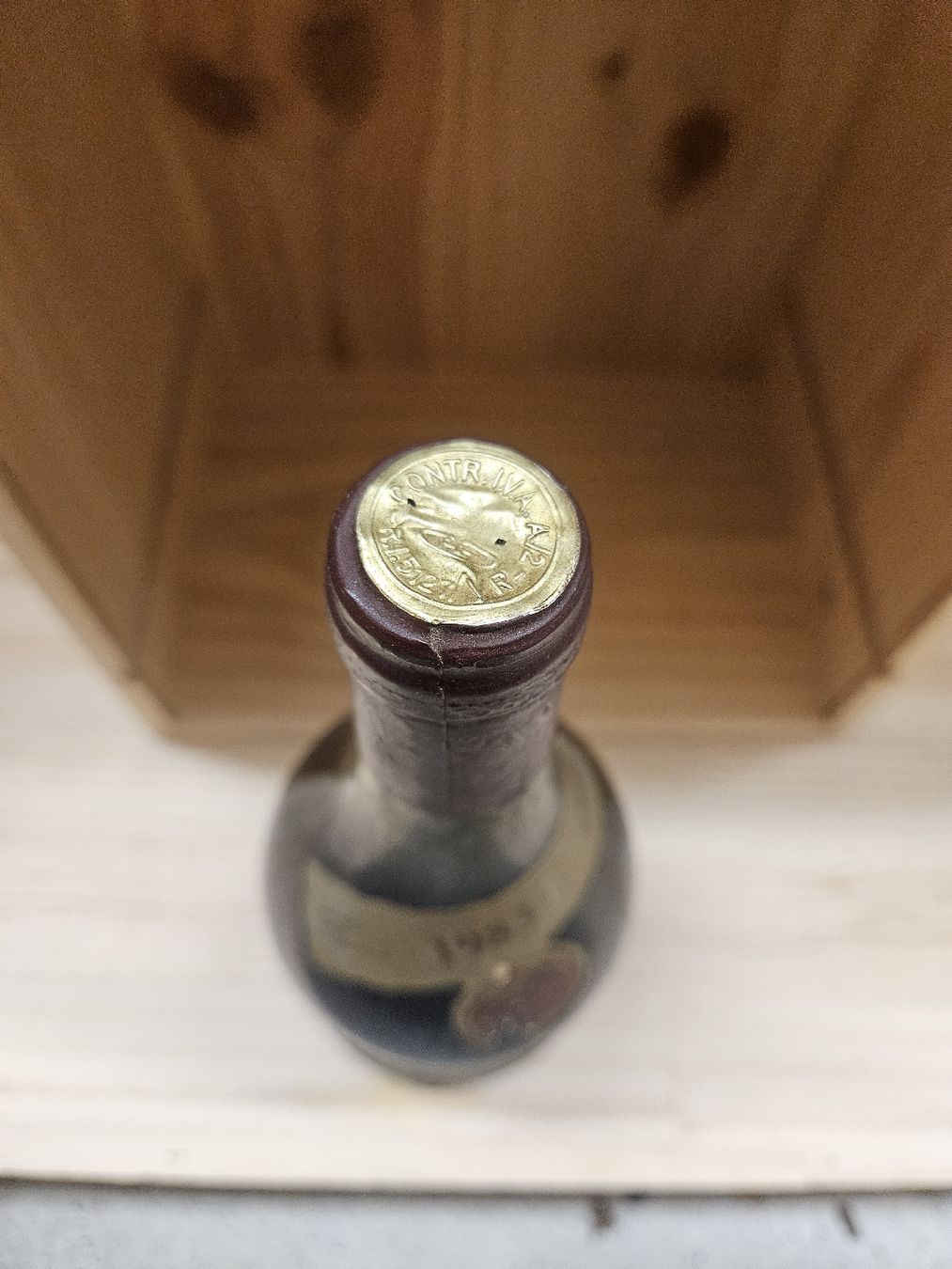 Amarone Vino: Recioto Amarone Biscardo 1983 – Nuovo e nell'imballaggio originale da Zofingen venduto da WouterSamwel 2