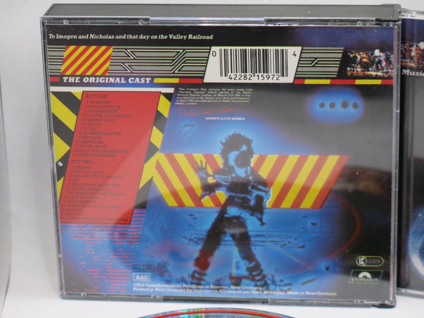 CDs: 2 CD Box Set: Starlight Express Andrew Lloyd Weber – D'occasion à Ernetschwil par luisvonerni 1