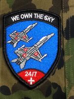 Armee Luftwaffe Pilot Badge FA - 18 Super Hornet Patch