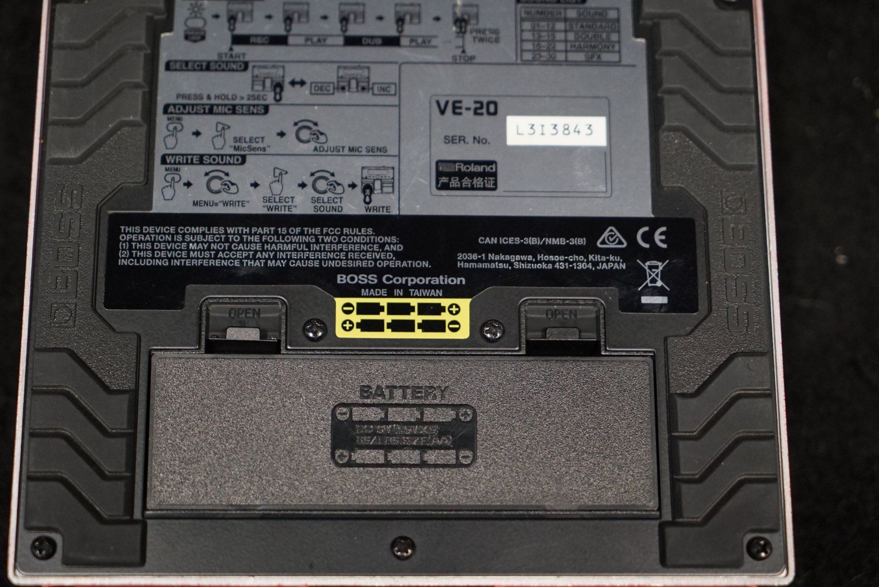 Boss Strumenti musicali: Boss VE-20 Vocal Performer Vocal Effektpedal – Usato da Ortschwaben venduto da Musictrade 5