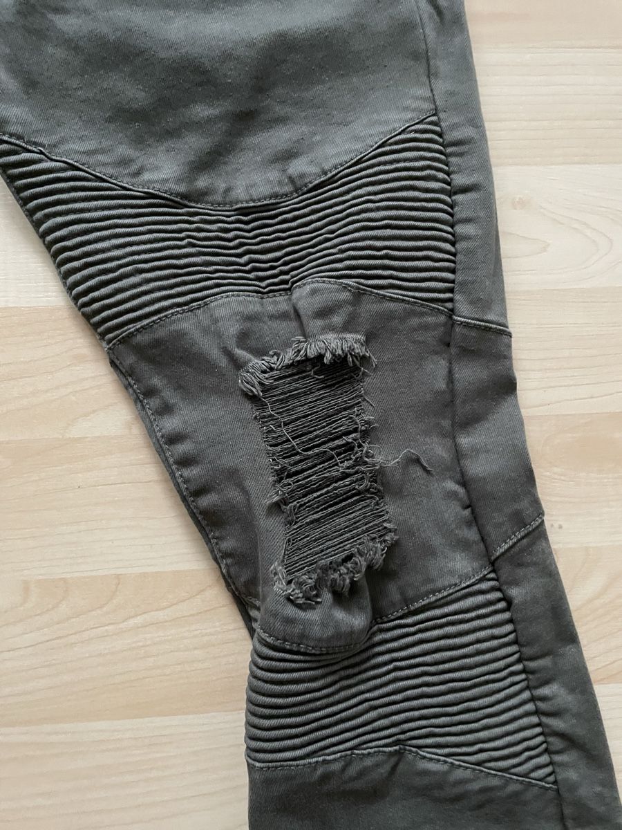 Jeans: FSBN Jeans Destroyed Look Khaki Gr. 32/32 – Usato da Langendorf venduto da PetLuna 1