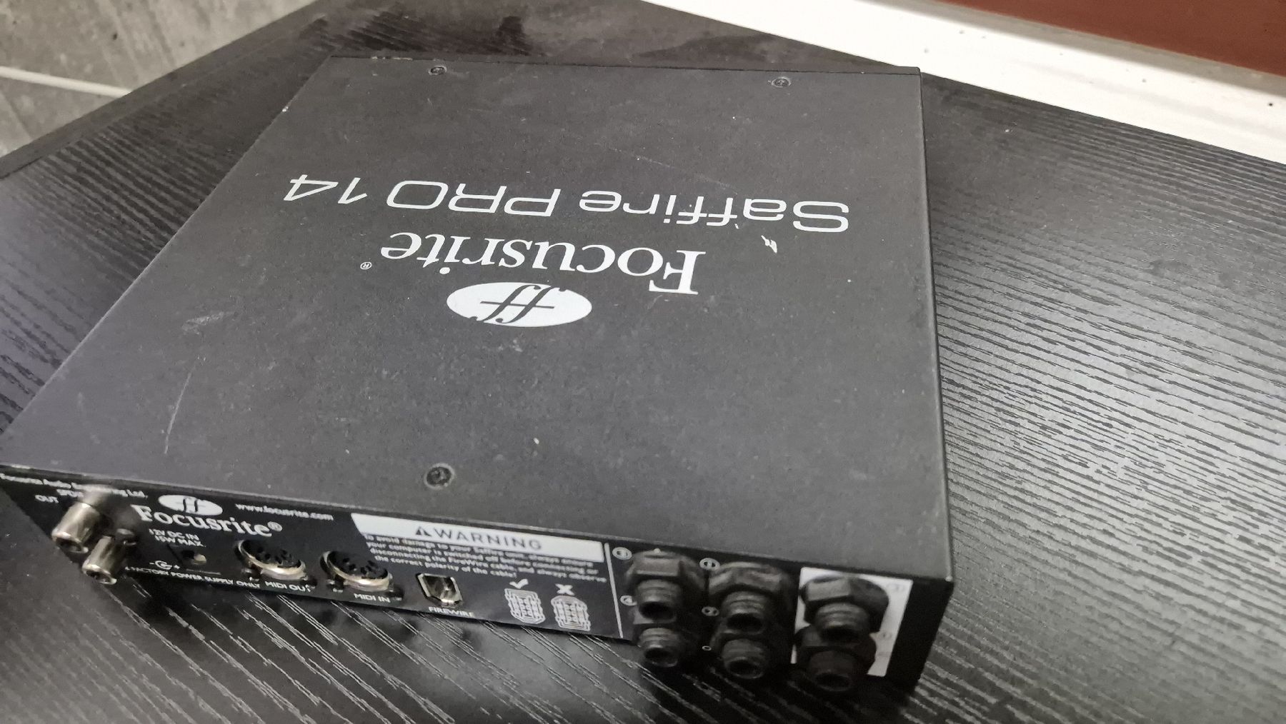 Focusrite Equipement studio: Audio Interface Focusrite Saffire PRO 14 ungetestet – Défectueux à Bern par rueetschit 4
