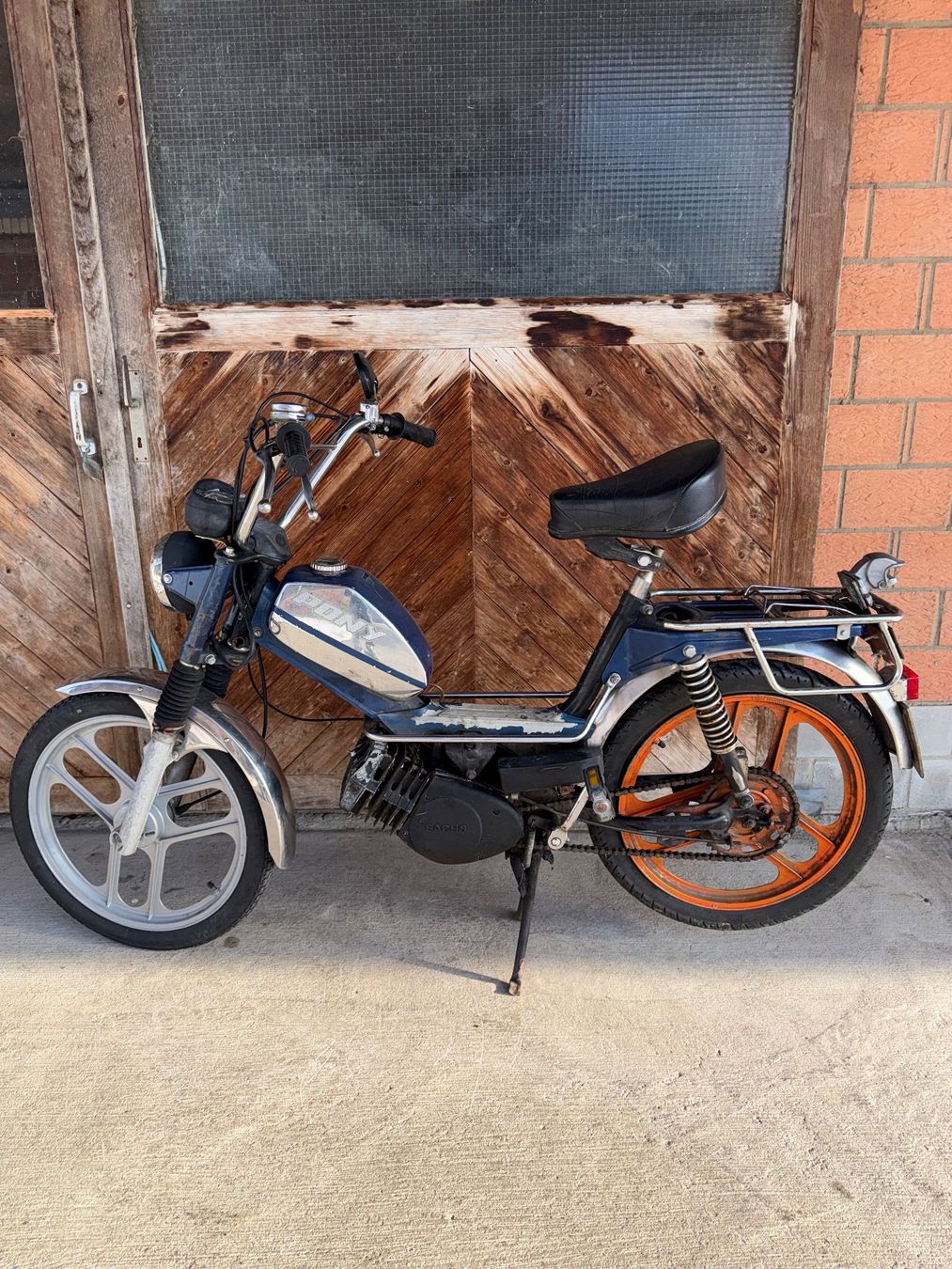 Sachs Ciclomotori: Sachs Pony 503 GTX mit Ausweis – Difettoso da Fahrni b. Thun venduto da Schneiderlein55