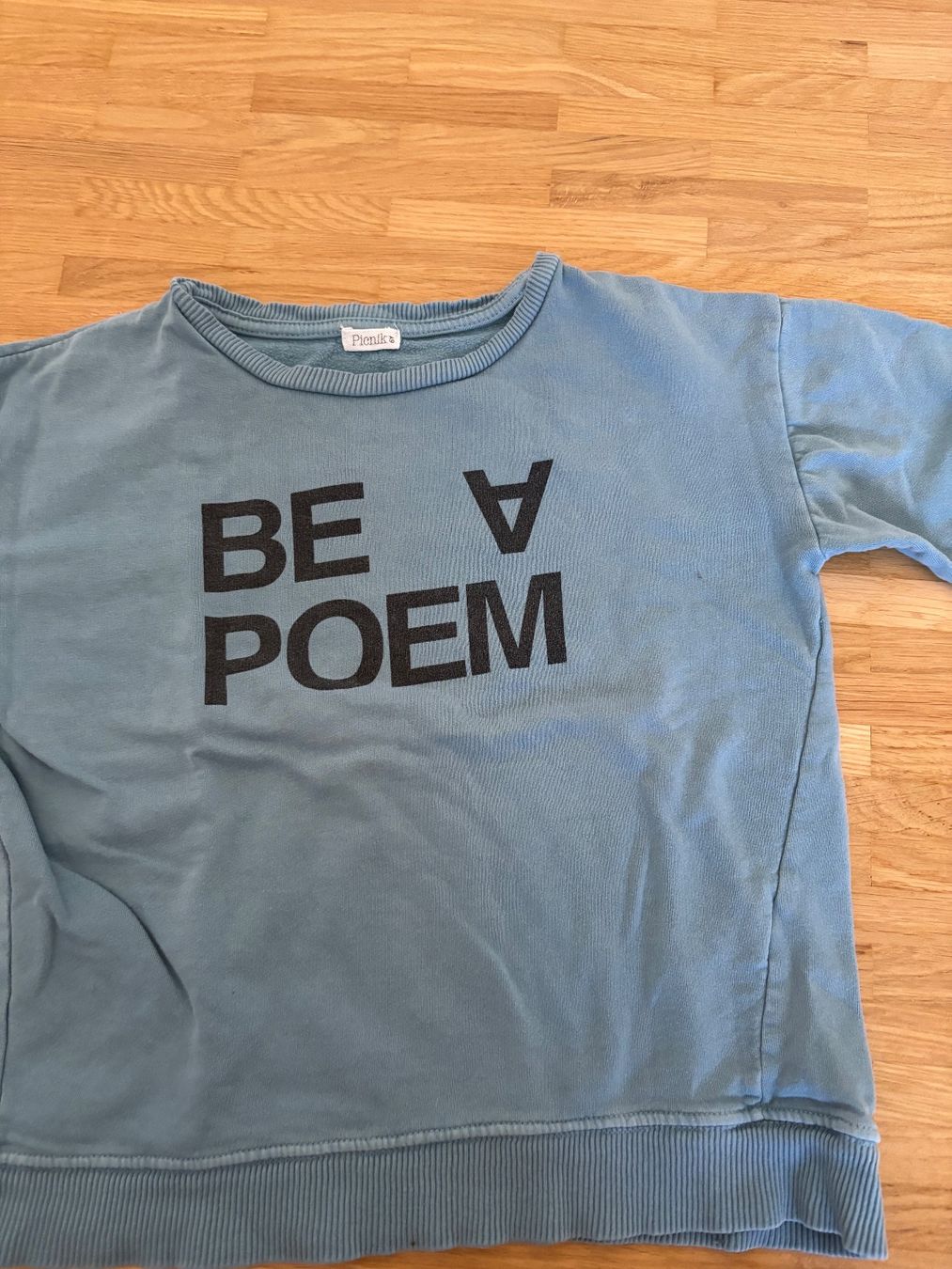 Pullover & Sweatshirts: Pulli Picnic BE A POEM 6y – Gebraucht aus Kestenholz von marina_w01 3