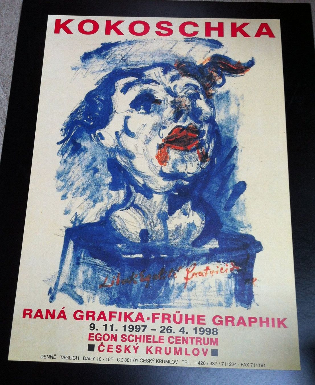 Foto & Immagini: Kokoschka -  Austellungsplakat – Usato da zürich venduto da papalapa