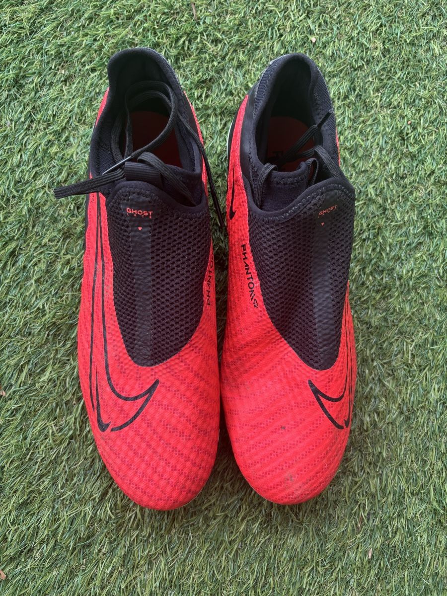 Nike Scarpe da uomo: Scarpe rosse da calcio Nike phantom GX – Usato da Carabbia venduto da ila_2jjj 1