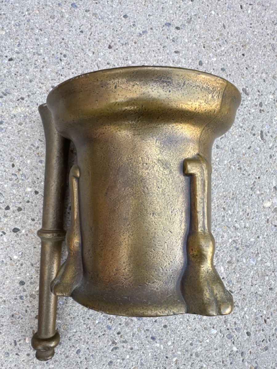 Altro per cucinare: Mörser mit Stössel Bronze gebraucht – Usato da Zürich venduto da Brockiwelt 7