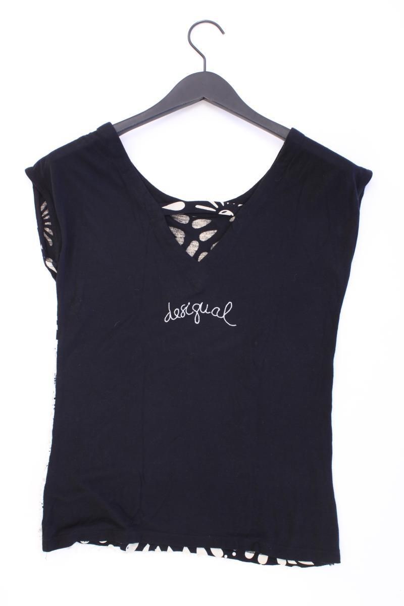 T-shirt: Desigual Shirt mit Spitze Gr. XS Kurzarm – Usato da Neustadt an der Waldnaab venduto da SecondLifeFashion 2