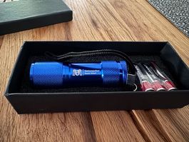 Neu: Taschenlampe mit Logo