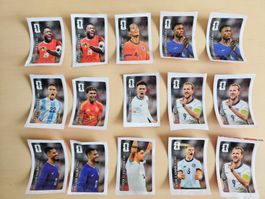 Coca Cola Panini WM 26 Stickers (7Stk)