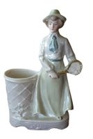Porzellanfigur Tennisspielerin 1900