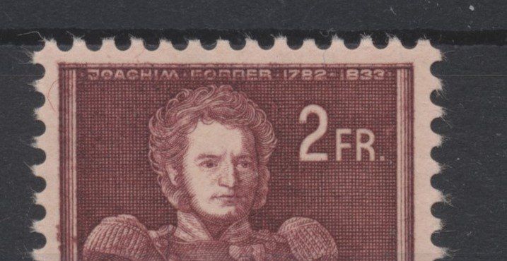 Tutti i francobolli: 1941 "Oberst Forrer", Abart: Doppelprägung ** postfrisch – Nuovo (secondo la descrizione) da Winterthur venduto da Zupogeru 1