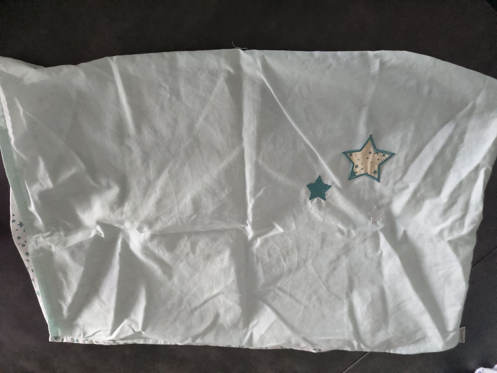 Linge de lit: Kissenbezug Sterne Mint, Sterntaler – D'occasion à Schöfflisdorf par kin_2dp9 1