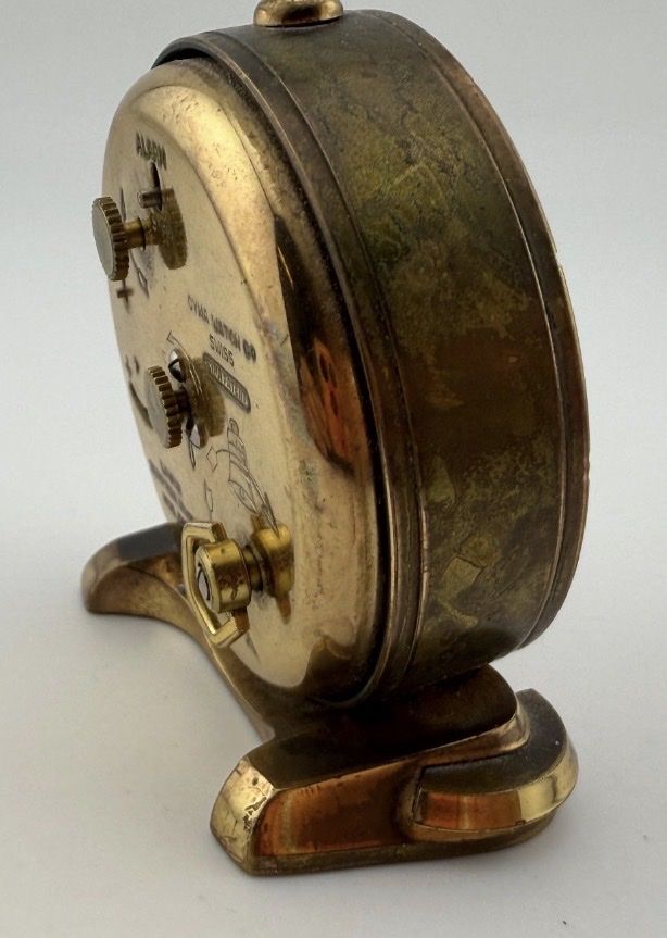 Cyma Wecker: Vintage Cyma Amic Sonomatic Wecker Messing mechanisch  – Gebraucht aus Untersiggenthal von TimeandShine 3