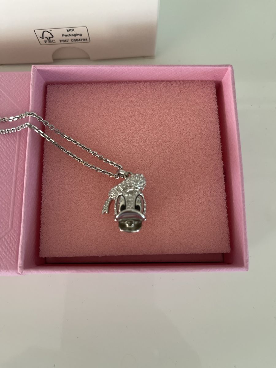 Swarovski Ketten: Swarovski Kette Donald Duck – Neu (gemäss Beschreibung) aus Ruggell von expoli 2