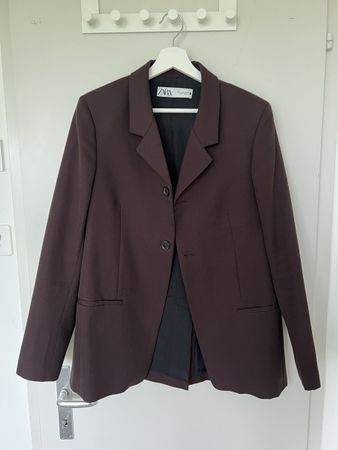 Damen Blazer Zara dunkelbraun Grösse M guter Zustand